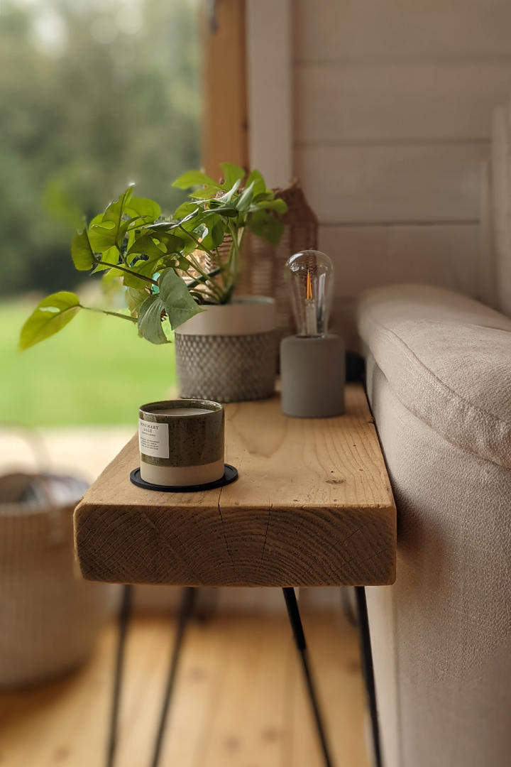 inside the Therapy cabin